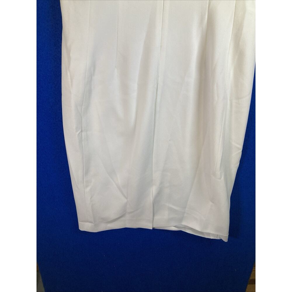 Karl Lagerfeld Paris White Sleeveless Sheath Dress NWT Size 4 - Picture 15 of 16